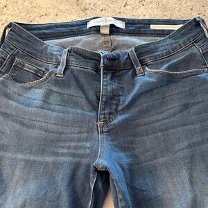 American Eagle Outfitters Dark Blue High-Rise Jeans